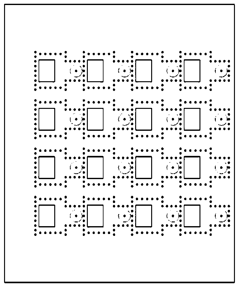 Heat radiating fin antenna array structure