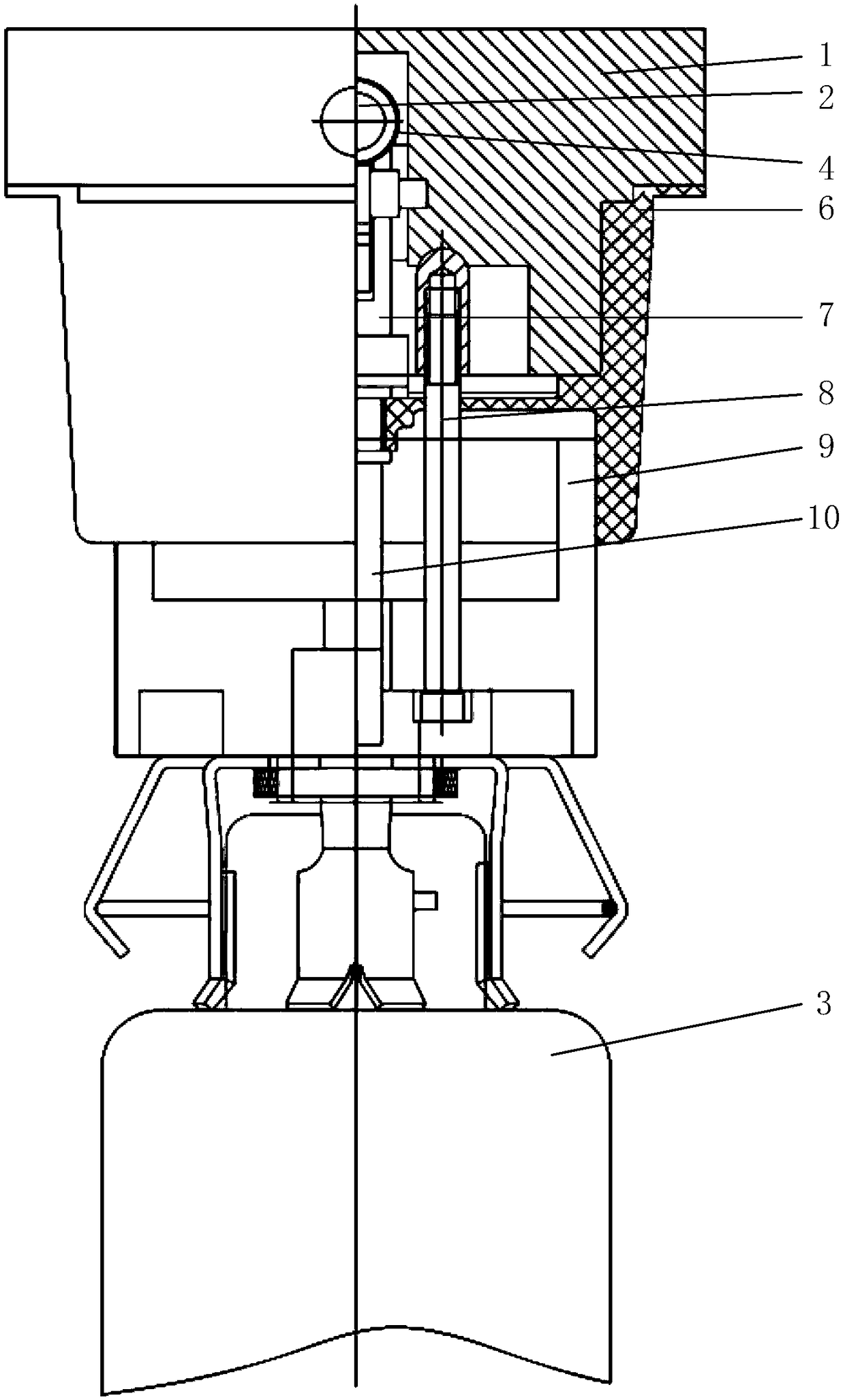 A fuse device and a load switch fuse assembly cabinet comprising the device