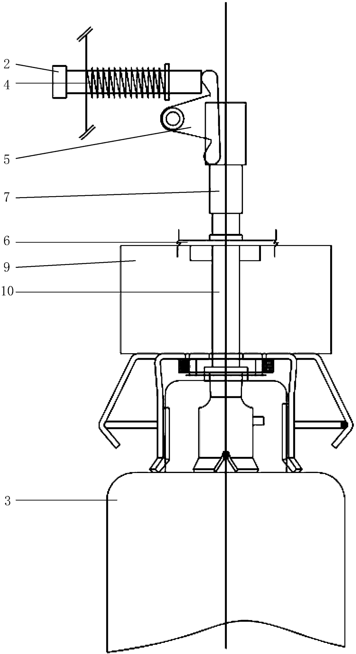 A fuse device and a load switch fuse assembly cabinet comprising the device