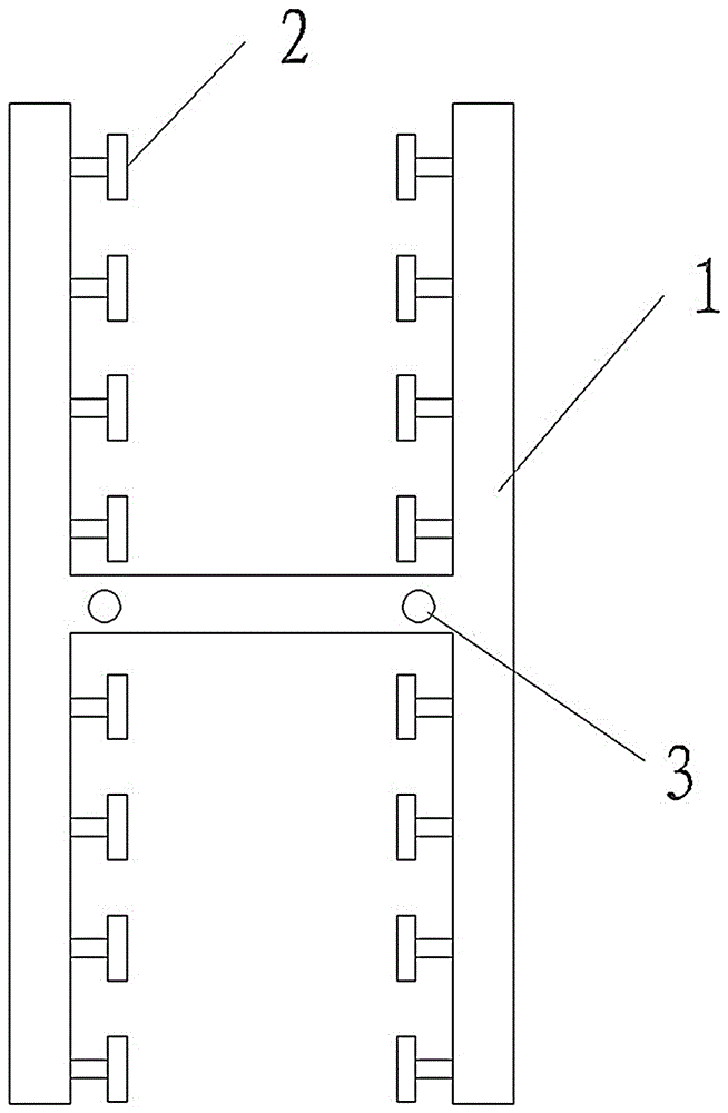 Fiber distribution box optical cable protection frame