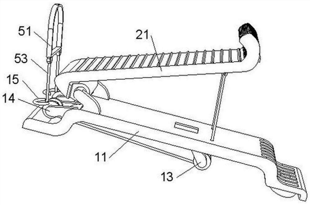 Exercise recovery device for orthopedics department