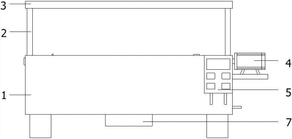 Tea withering, spreading and transmitting frame