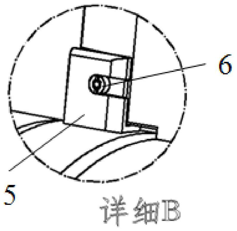 A wing quick release structure