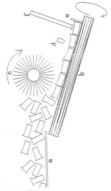 Bottle cap automatic cap-arranging device