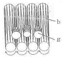 Bottle cap automatic cap-arranging device