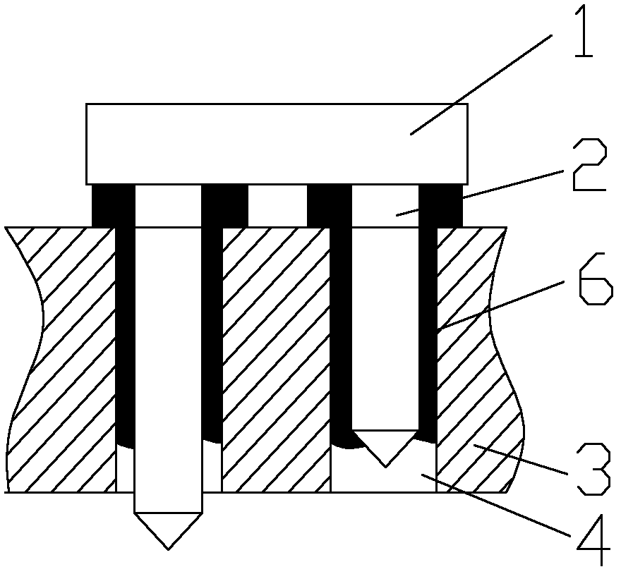 A method for through-hole reflow soldering