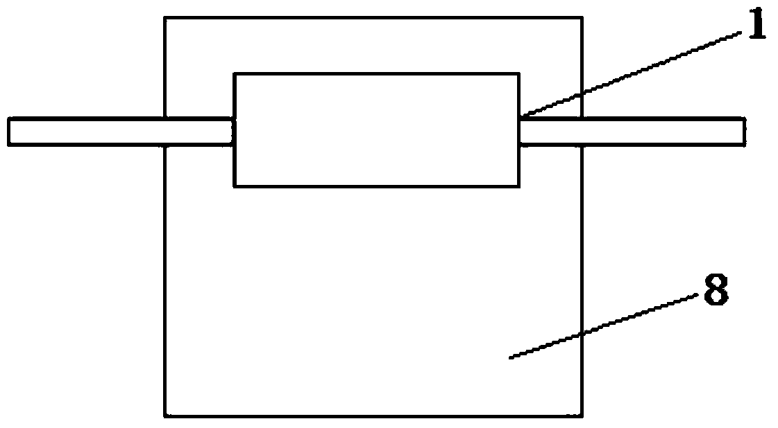 Rubbing type bag mouth opening device for automatic packing of packed food