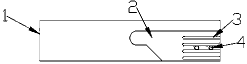 Novel precision machining tool bar with air discharge ducts