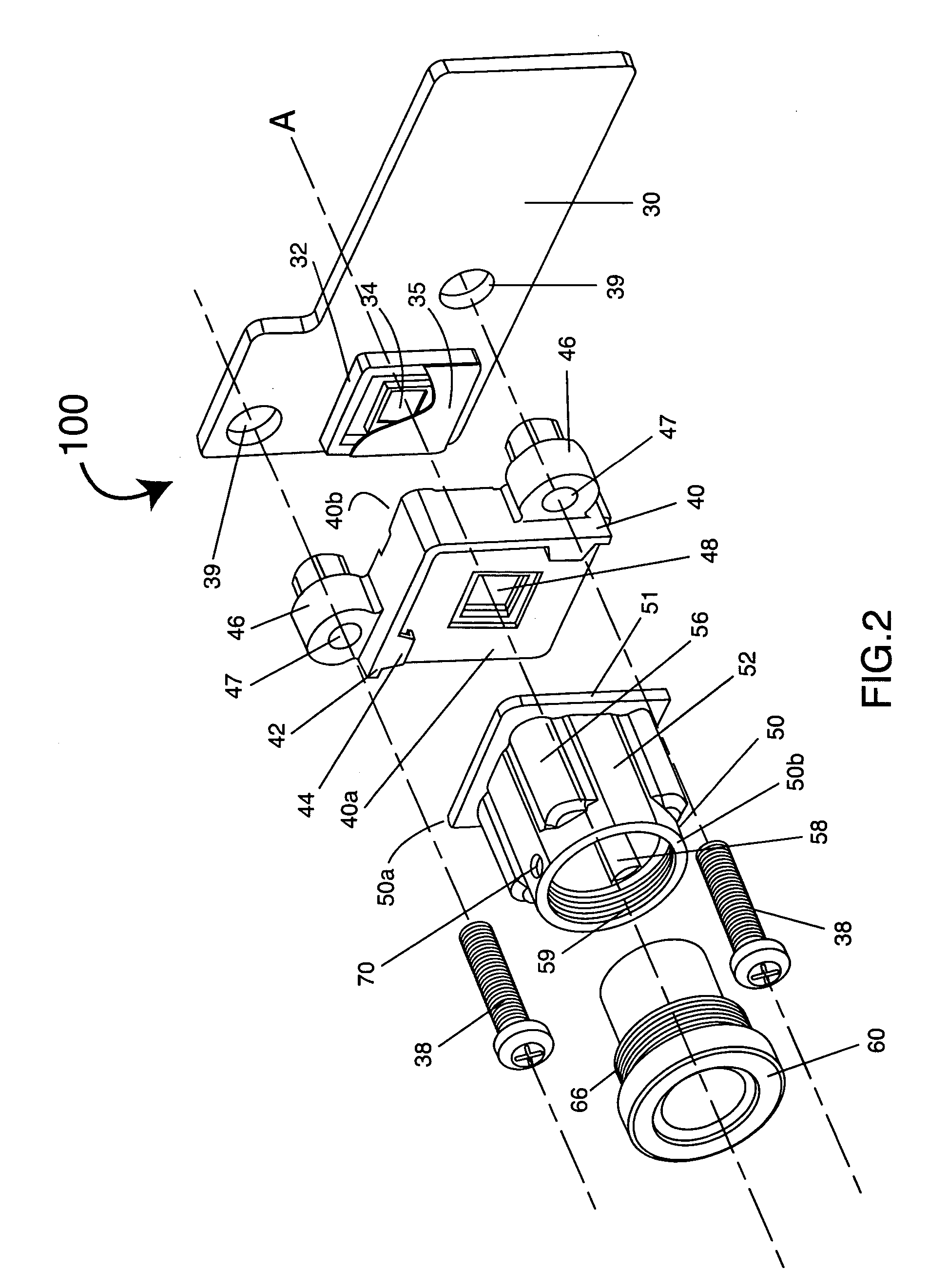 Self-adjusting lens mount for automated assembly of vehicle sensors