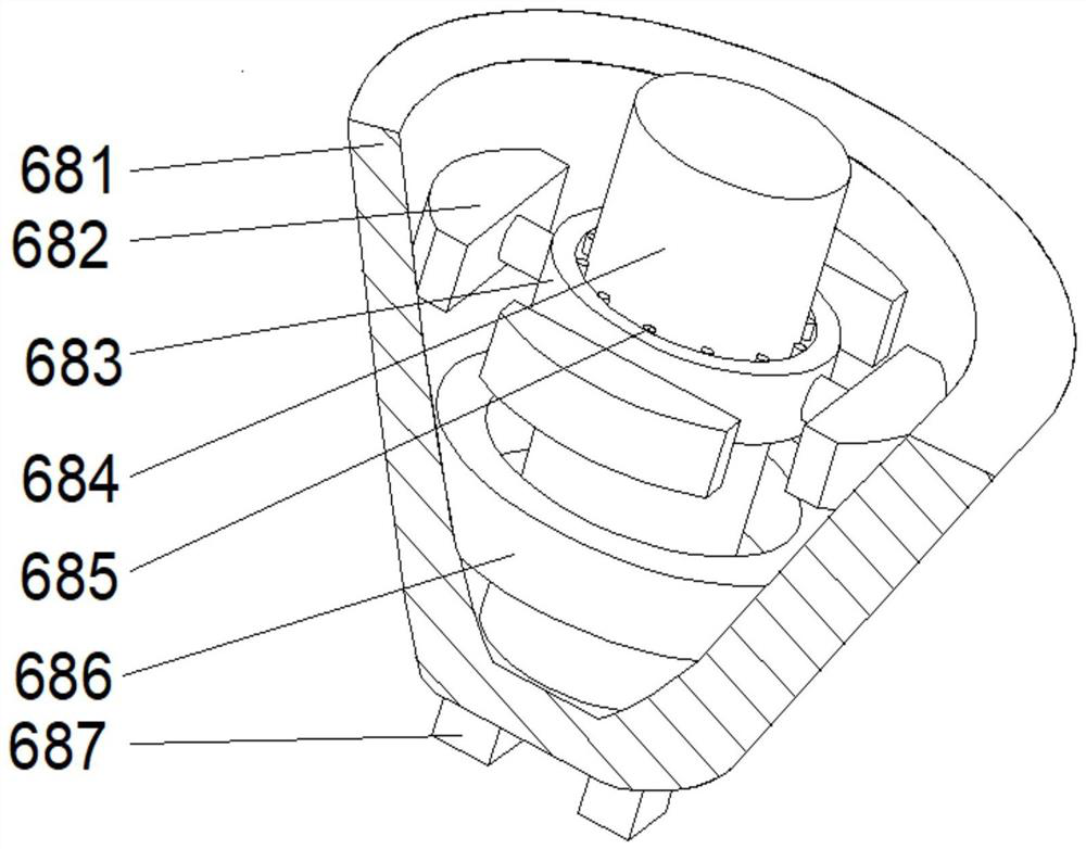 Road iron nail cleaning device