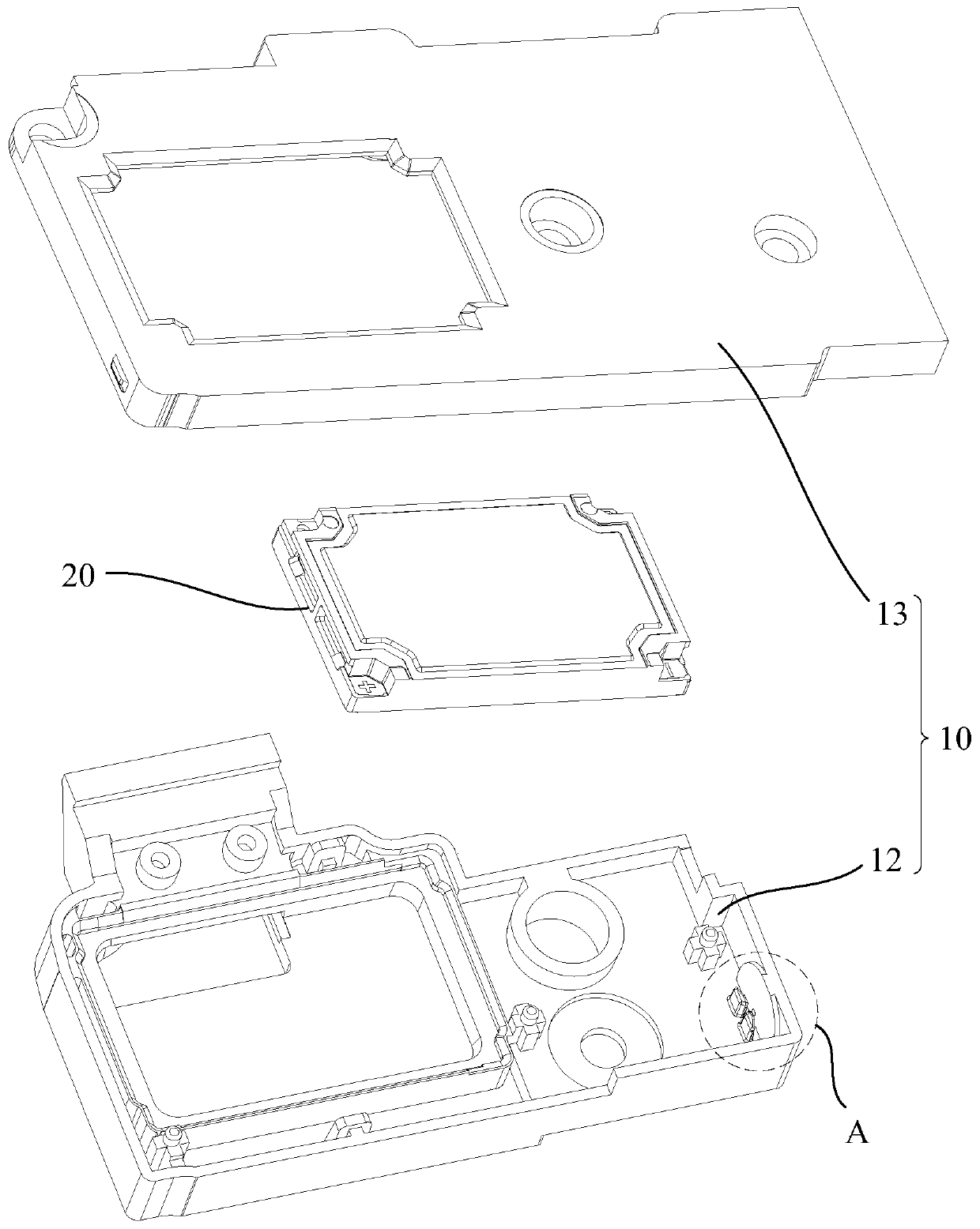 Loudspeaker module and electronic equipment