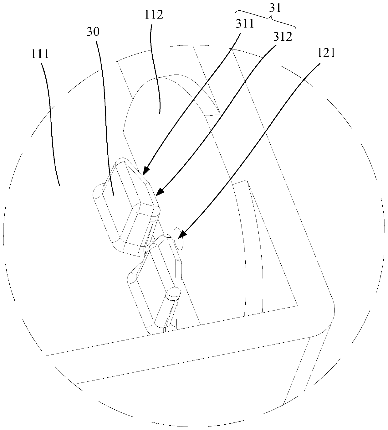 Loudspeaker module and electronic equipment