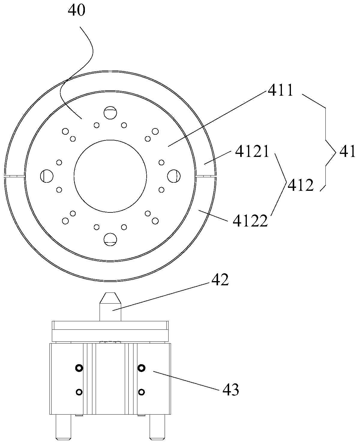 Positioning device and positioning method