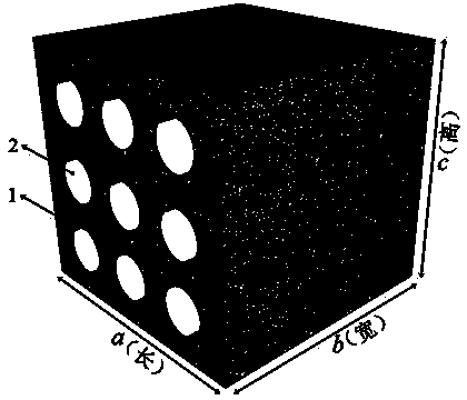 Method for storing carbon dioxide gas in goaf filled with porous medium