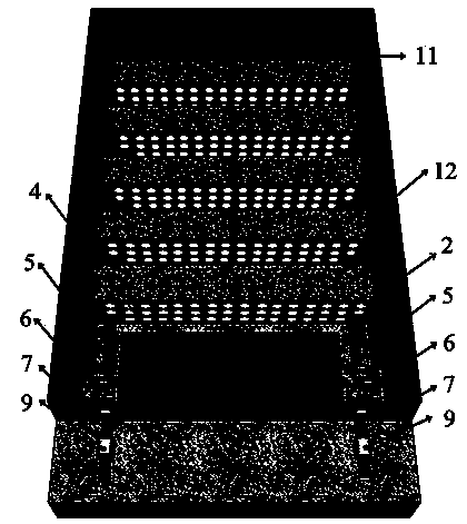 Method for storing carbon dioxide gas in goaf filled with porous medium