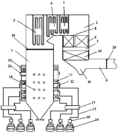 Combustion optimization system and adjustment method for preventing high temperature corrosion of water wall