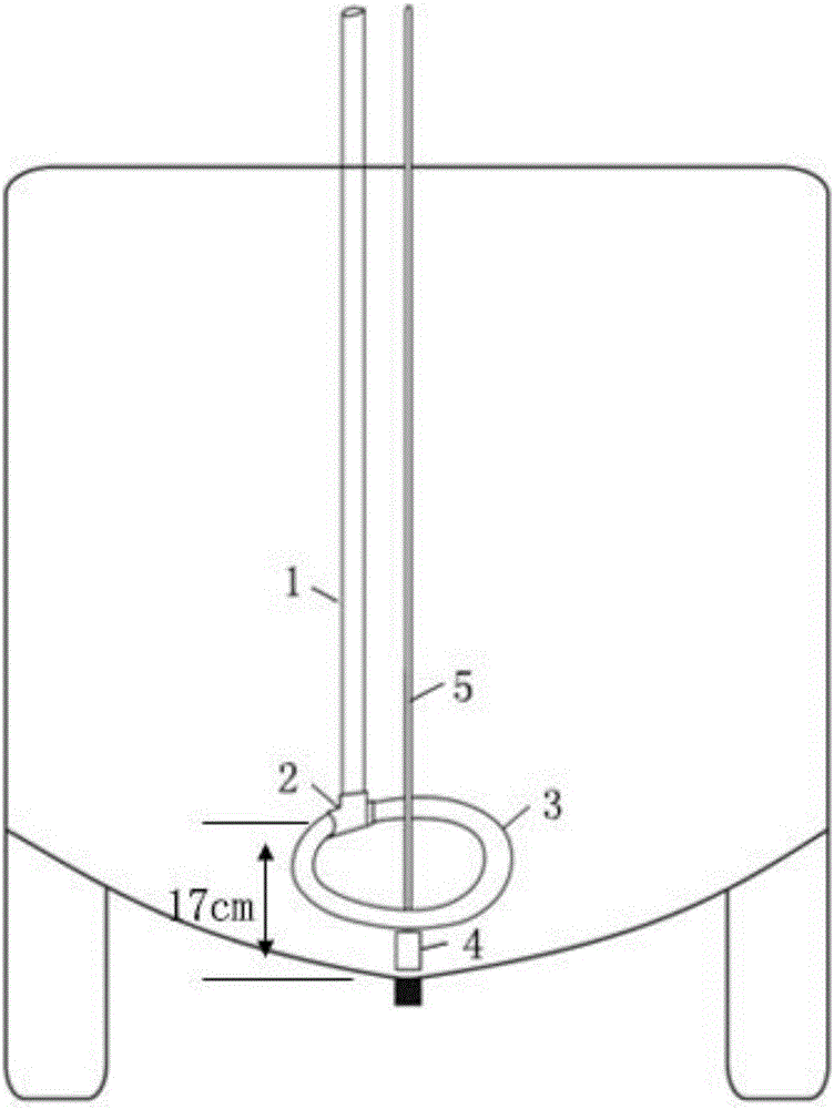 Nanometer air inflation device used for incubation of Eubranchipus vernalis eggs