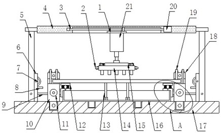 Punching equipment suitable for storage battery grid