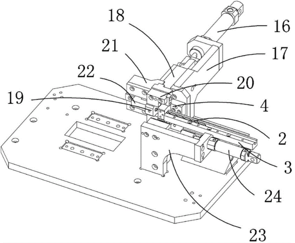 a material transport mechanism