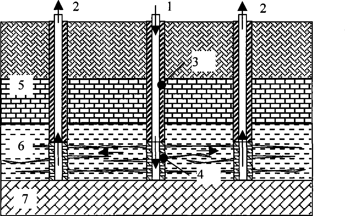 Method for pumping coalbed gas by heating coal bed