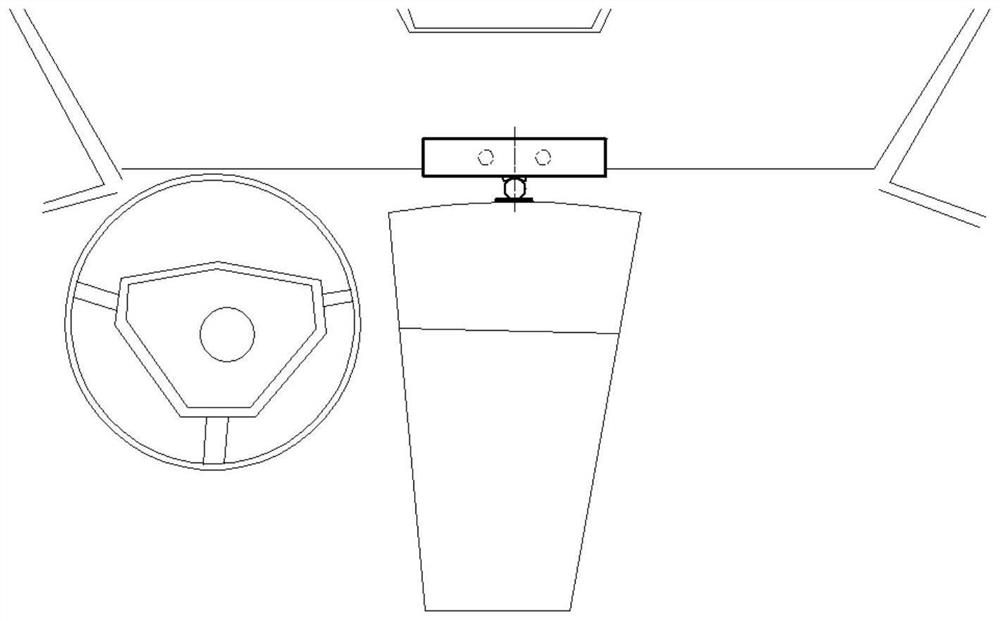 Intelligent sensing system in intelligent cabin car