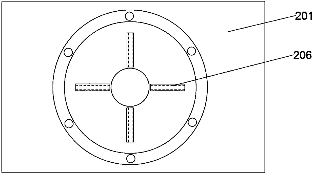 Civil engineering slope anchoring device