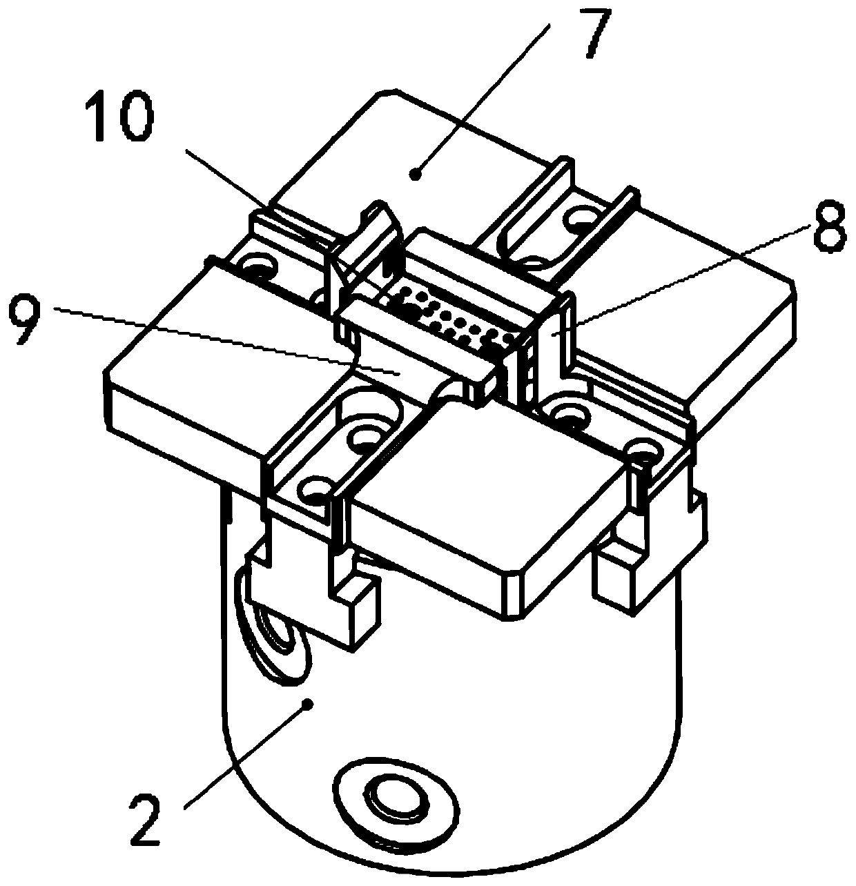 Assembly method and welding station for laser welding of rectangular voice coil motor
