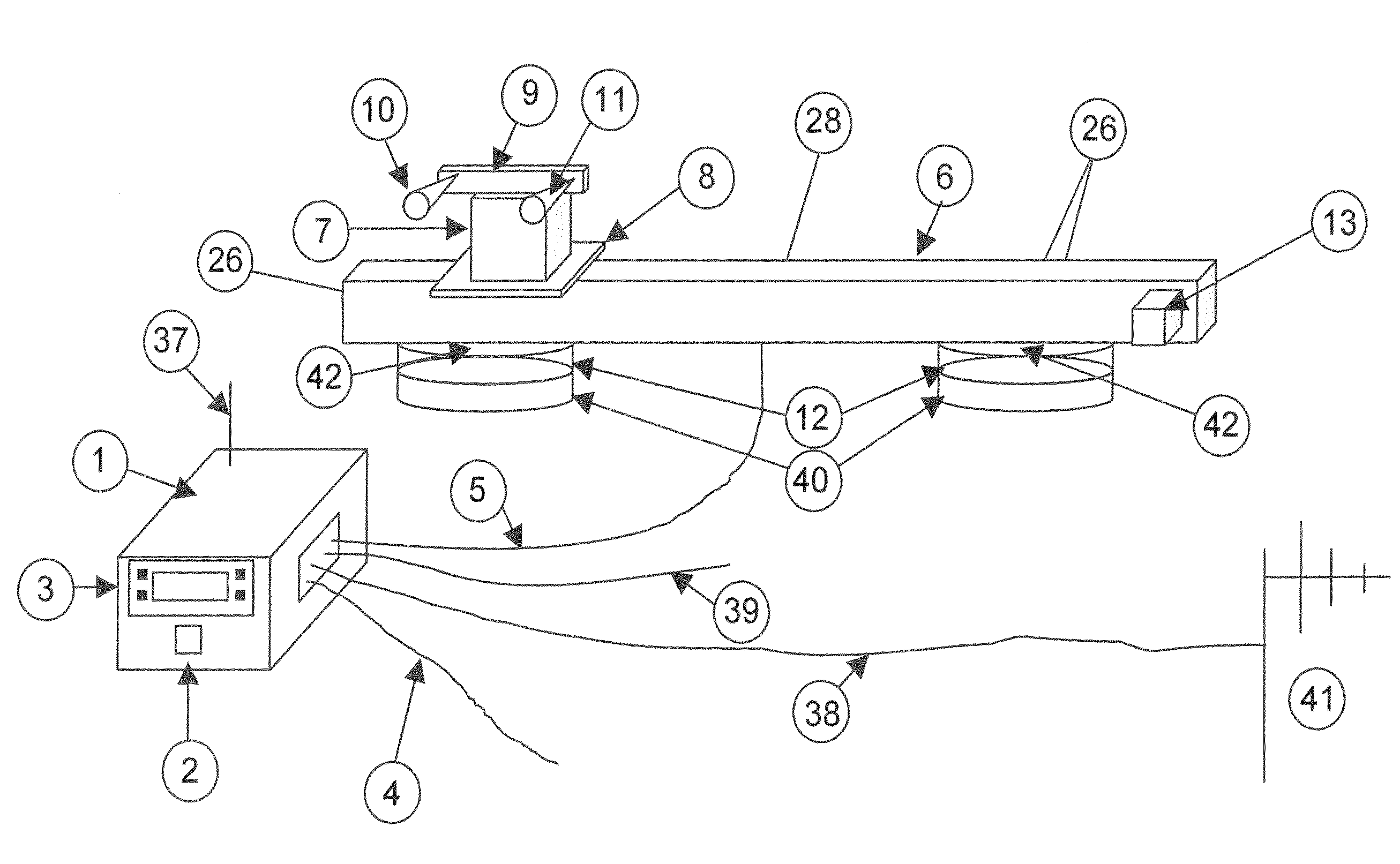 Synthetic-aperture radar system and operating method for monitoring ground and structure displacements suitable for emergency conditions