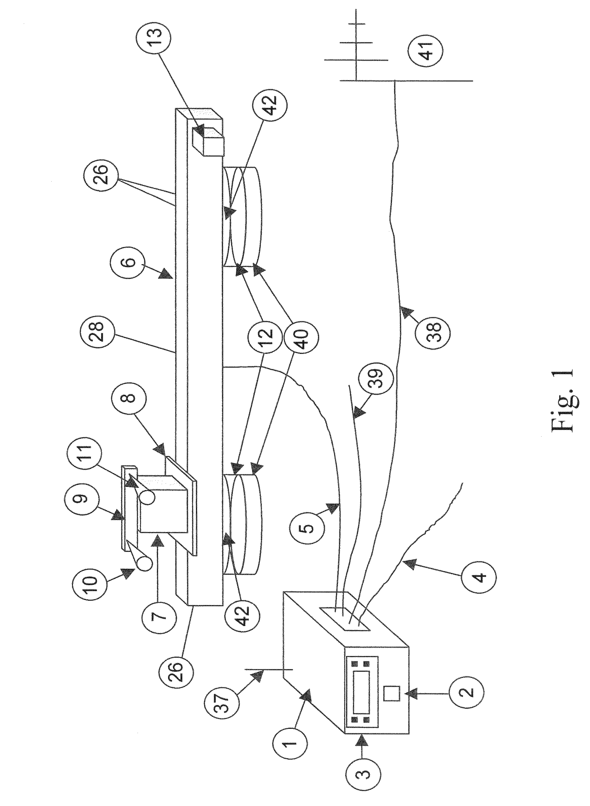 Synthetic-aperture radar system and operating method for monitoring ground and structure displacements suitable for emergency conditions