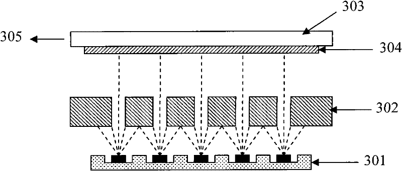 Continuous vertical hot evaporation metal film coating method