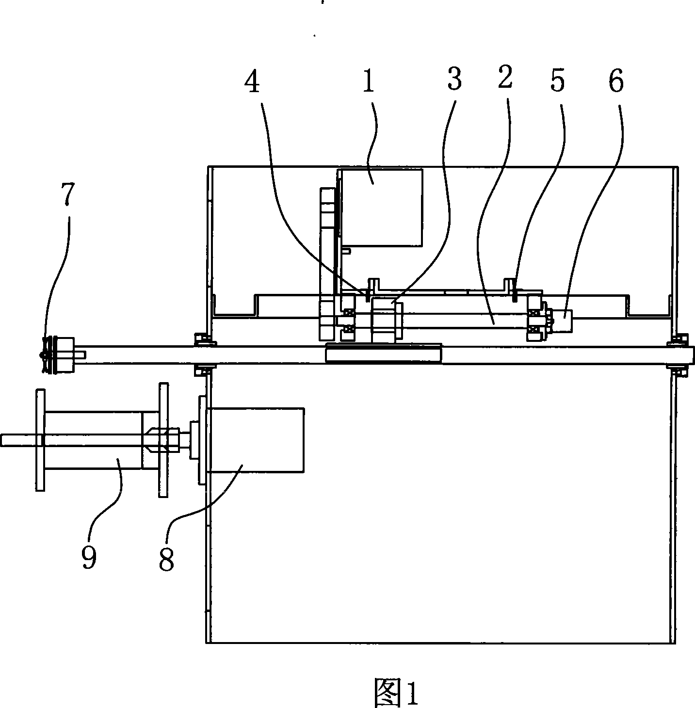 Numerical control wire ranging device and method thereof