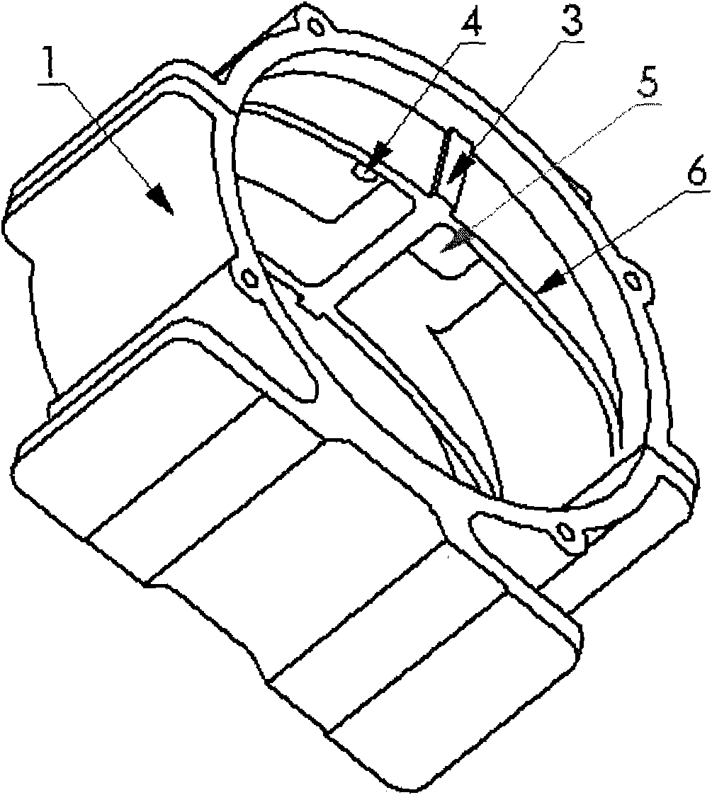 Vane type continuous rotating cylinder