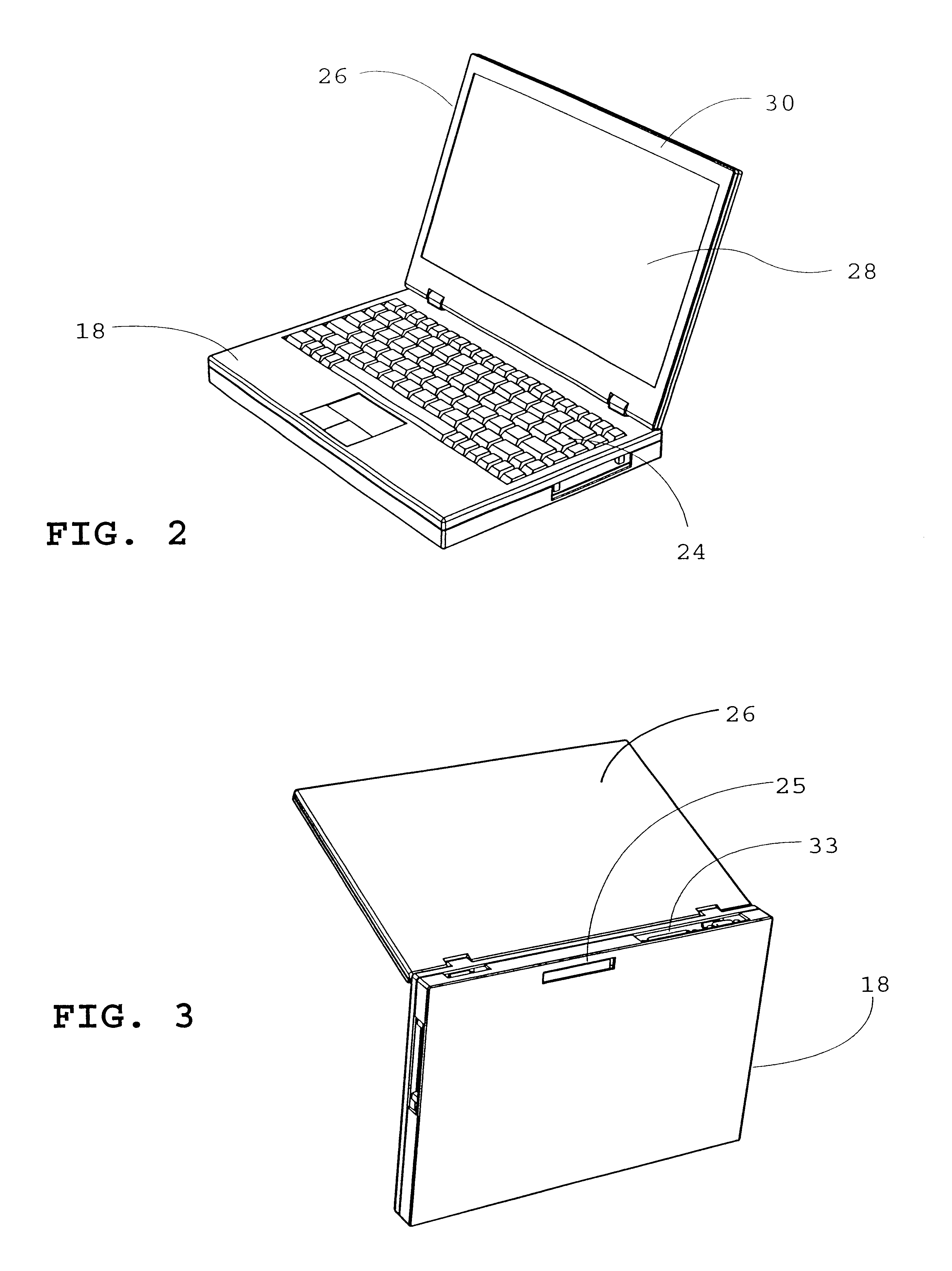 Vertical docking and positioning apparatus for a portable computer