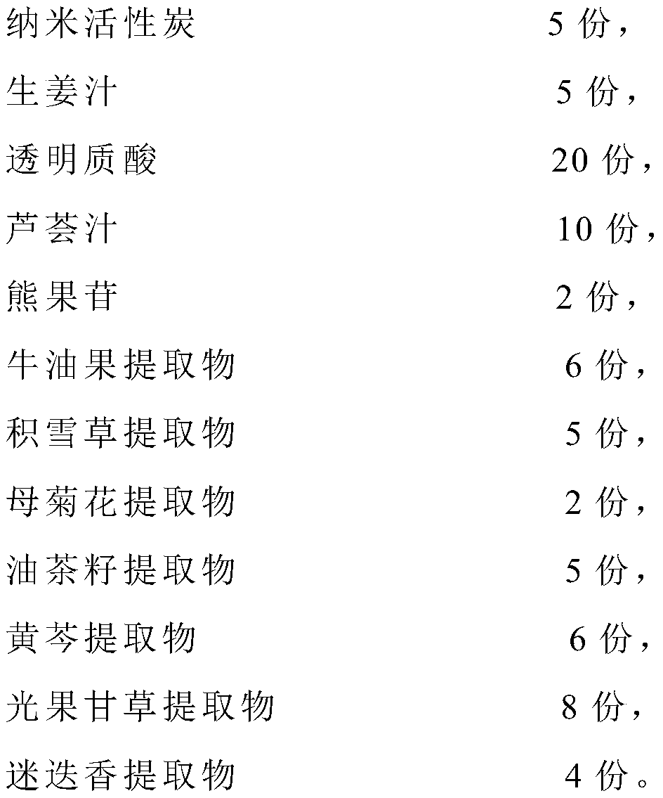 Moisturizing and repairing-type temperature-sensing awakening mask and preparation method thereof