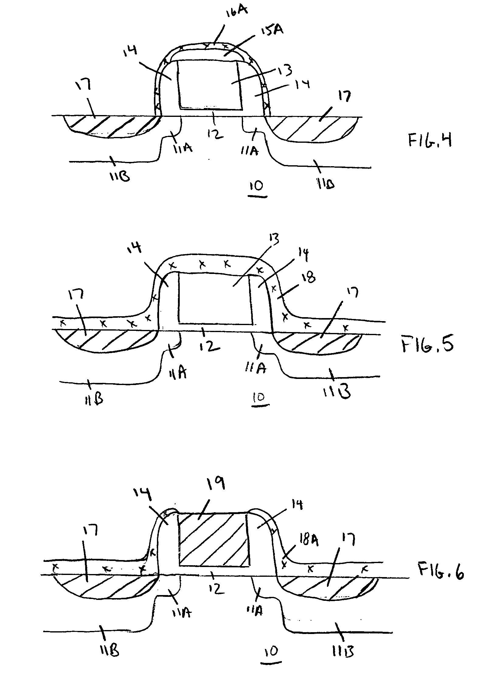 Semiconductor structure including silicide regions and method of making same