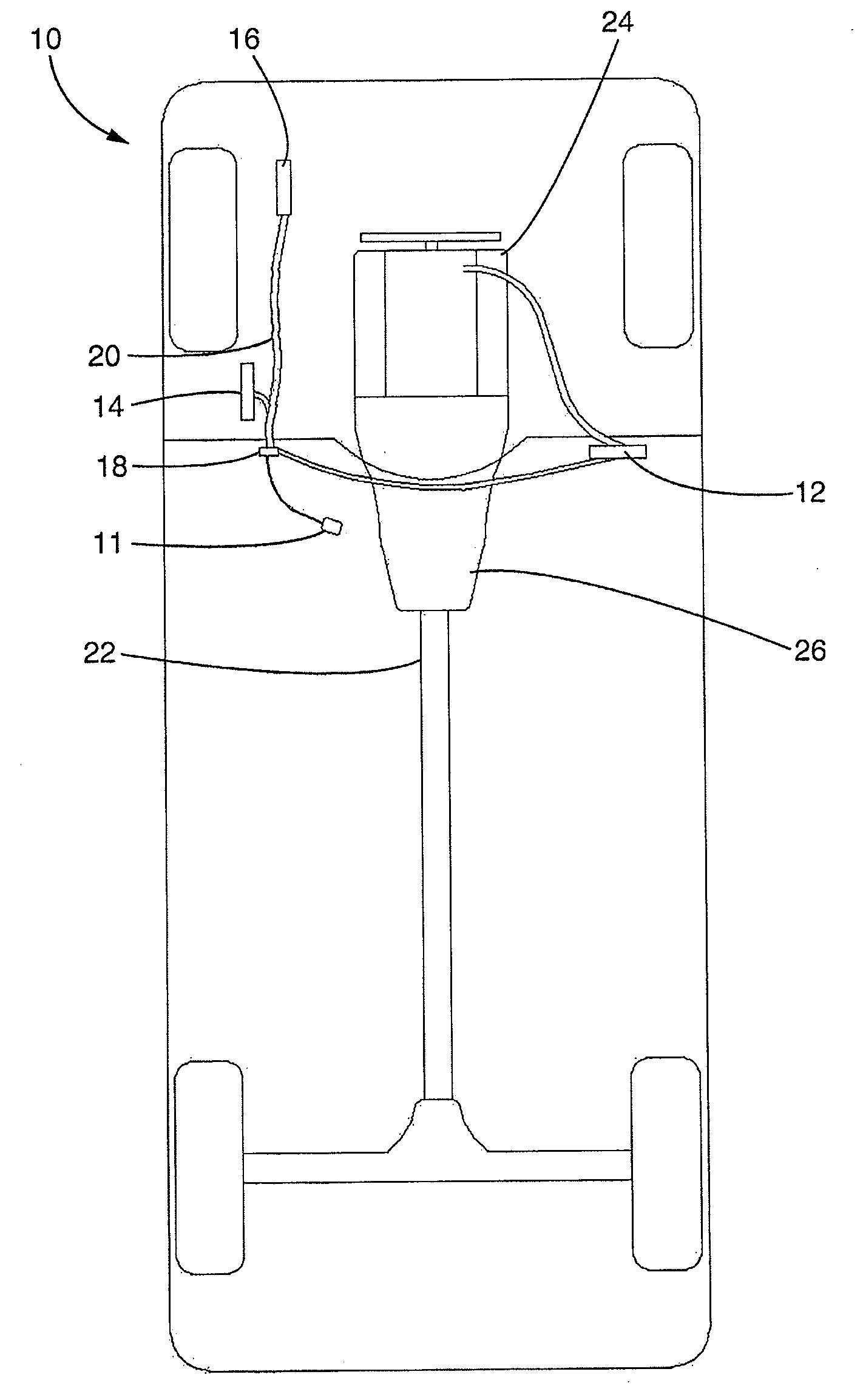 Control module for a vehicle