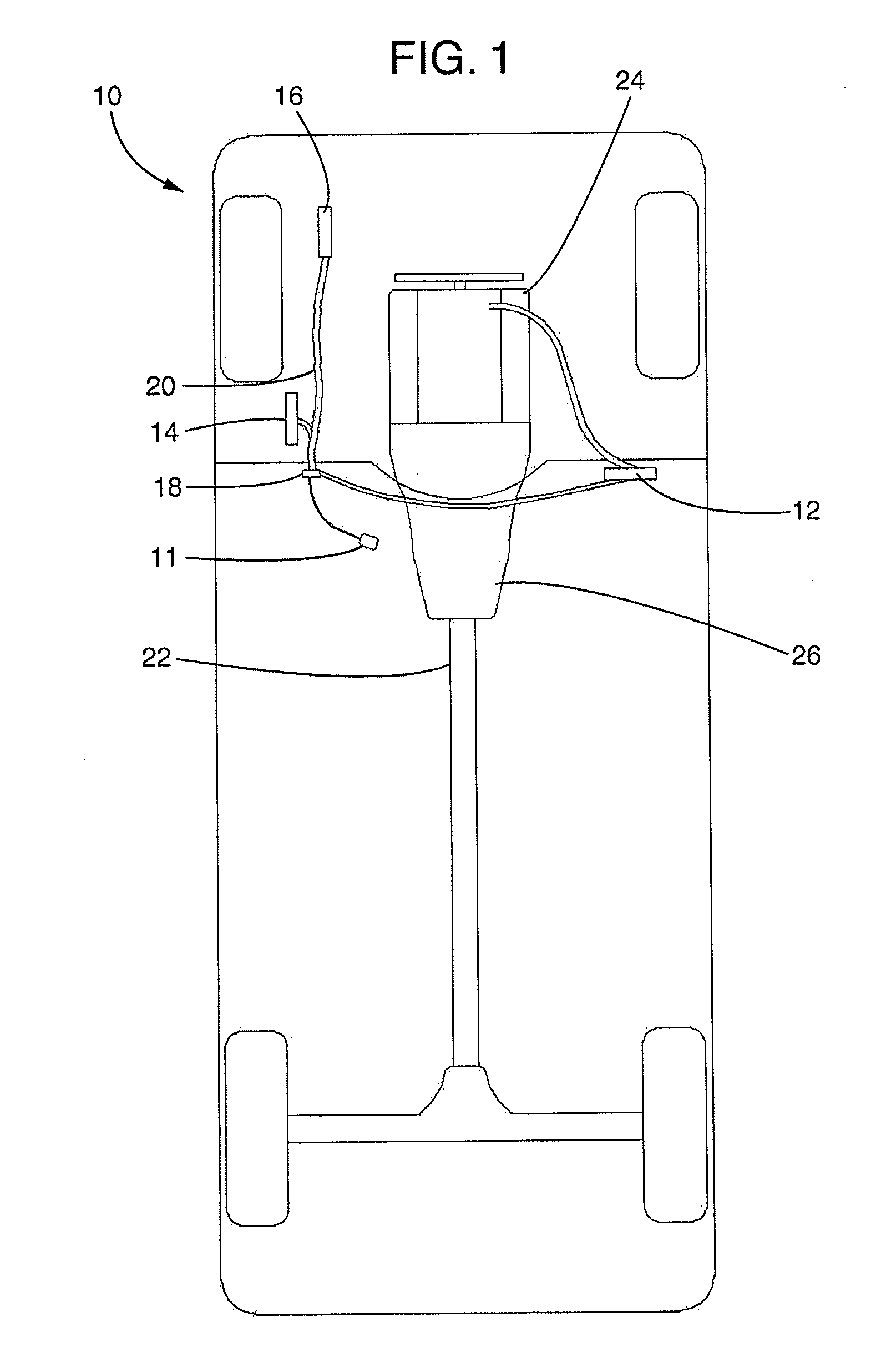 Control module for a vehicle