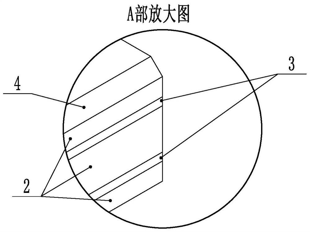 Automatic paint coating method for side face of aluminum-wood composite board