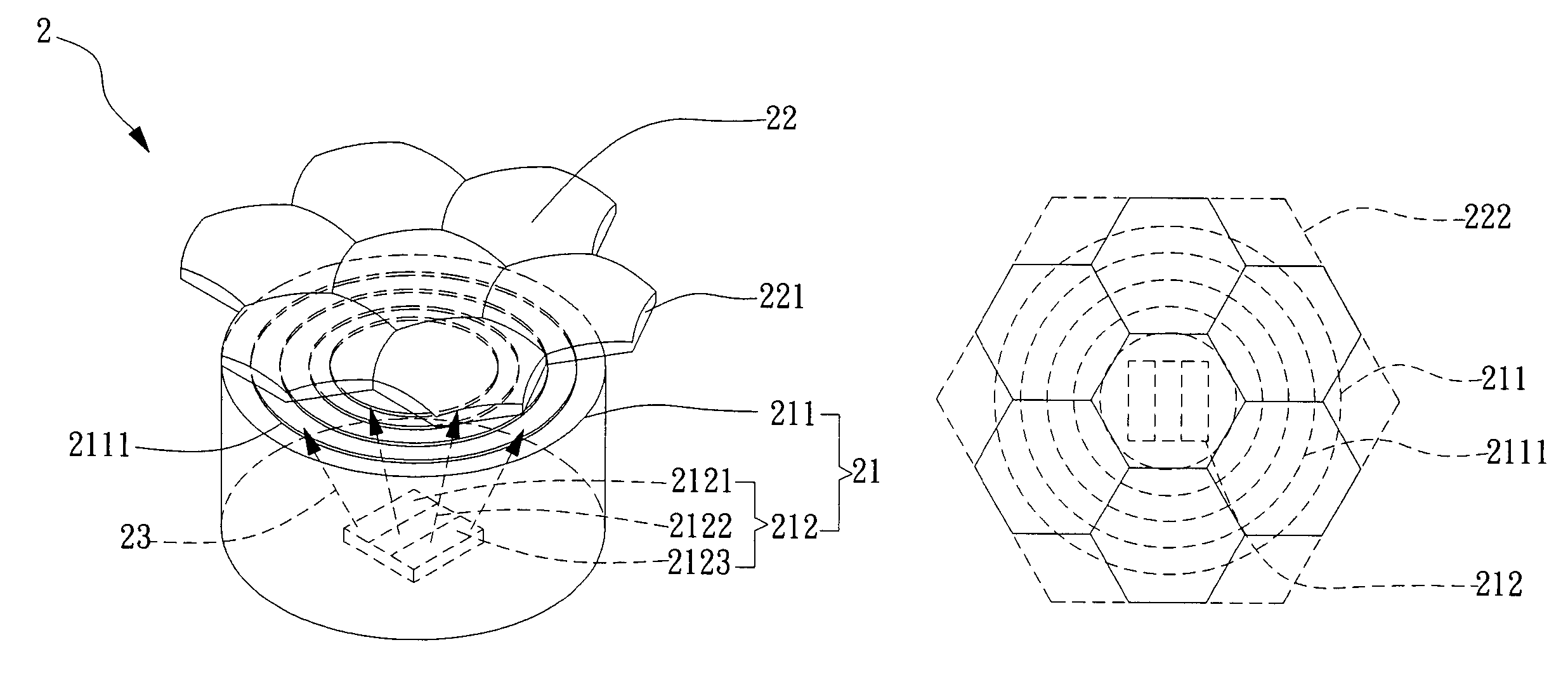 Apparatus of LED flat light signal display