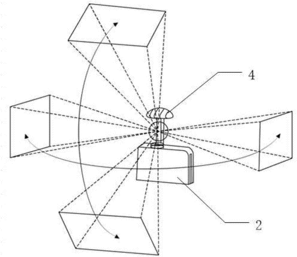 Reflection device, projection system, and projection method of projection system