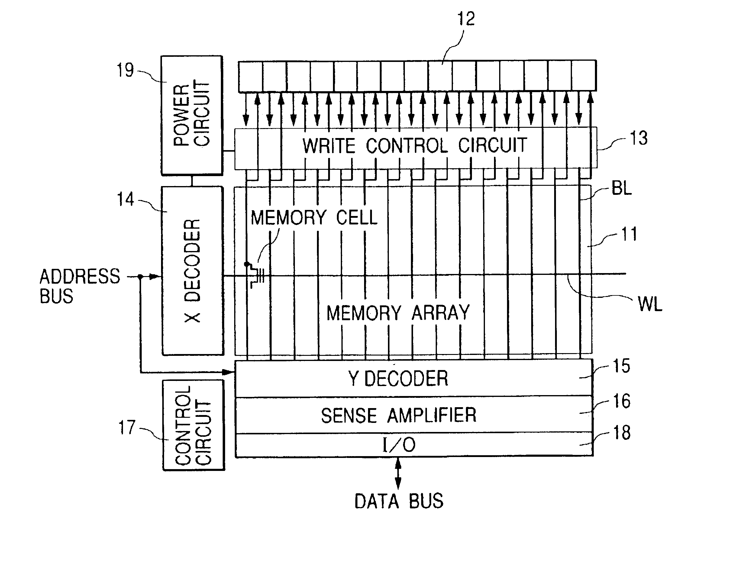 Nonvolatile memory, semiconductor device, and method of programming to nonvolatile memory