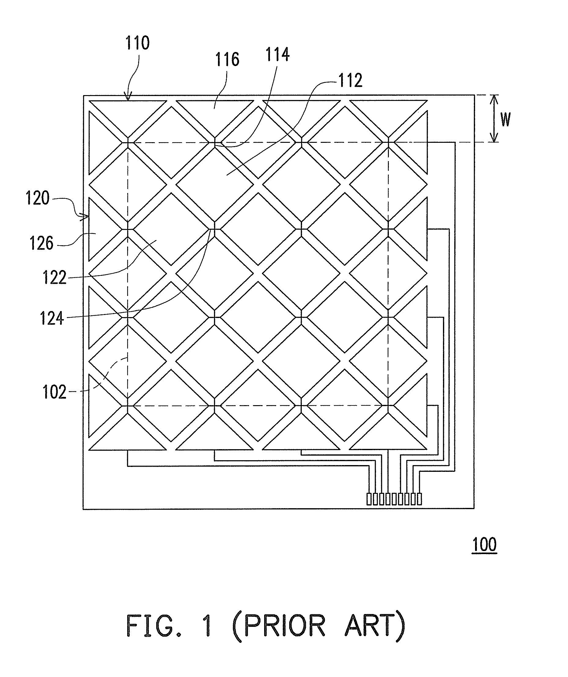 Touch display panel and touch substrate