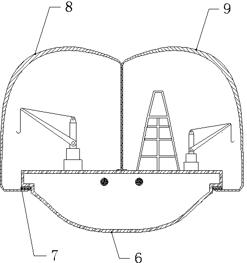 Settleable ocean platform