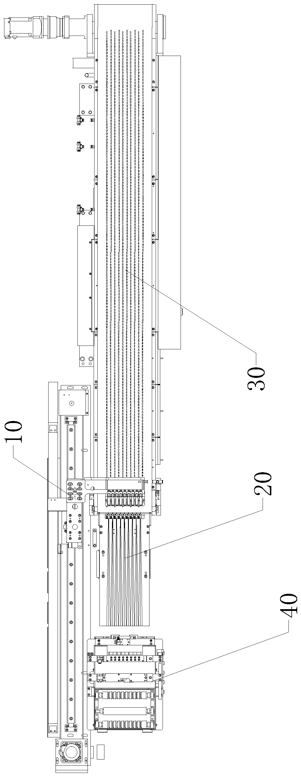 Multi-main-grid photovoltaic battery sheet and solder strip positioning device