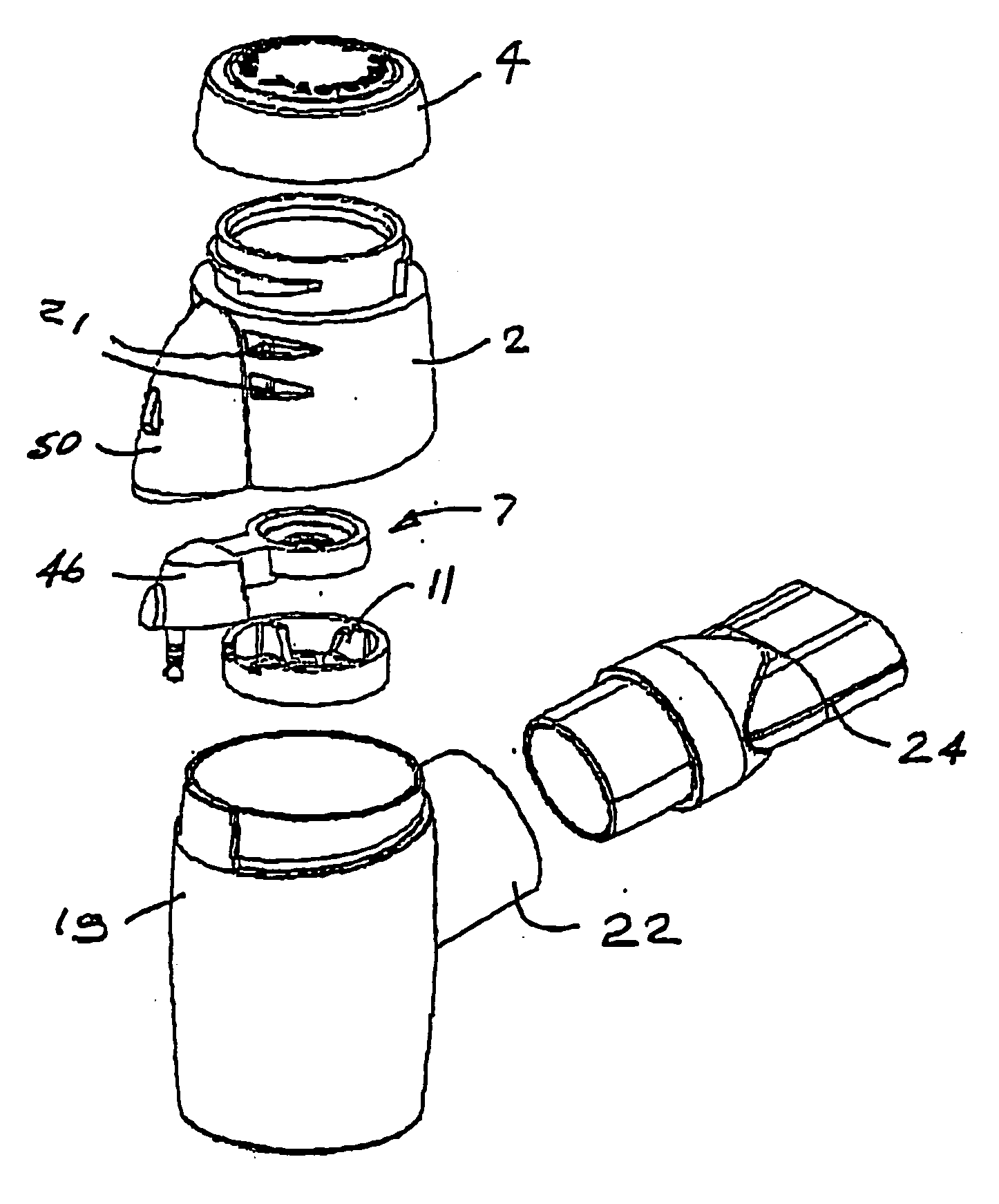 Nebuliser for the production of aerosolized medication