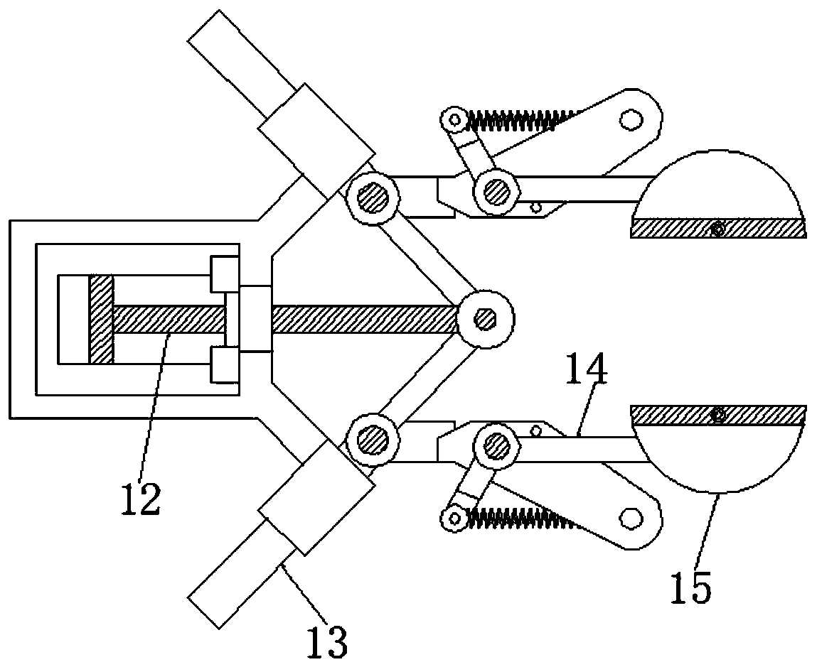 Intelligent device capable of completing quantitative seeding and soil shoveling integration on basis of rotation