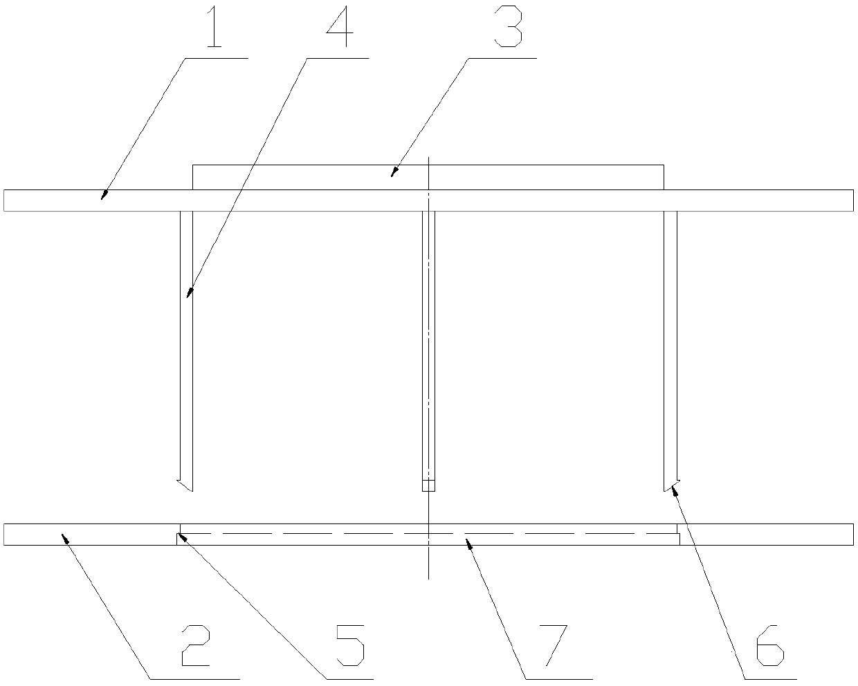 Spliced rubber outer tire positioning frame and placing structure thereof