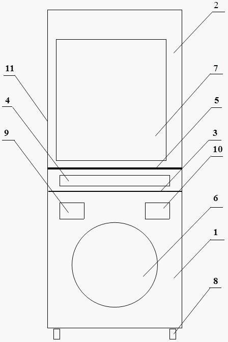 Combined washing and drying machine