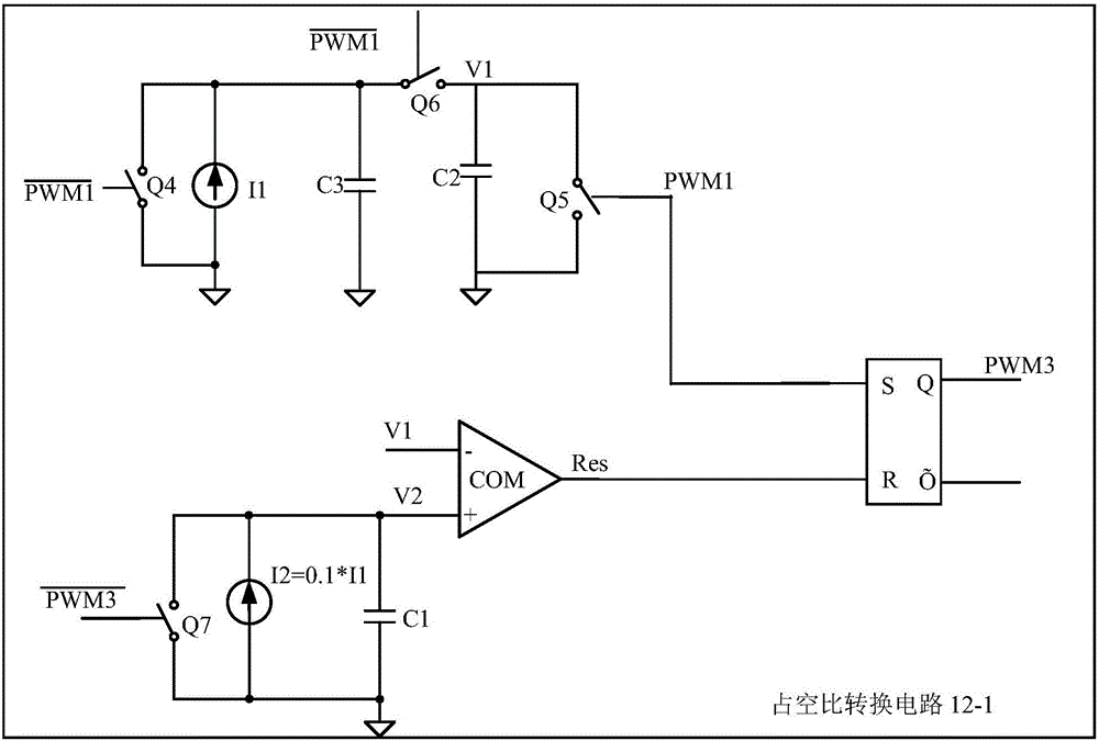 A hybrid dimming circuit and hybrid dimming method for LED