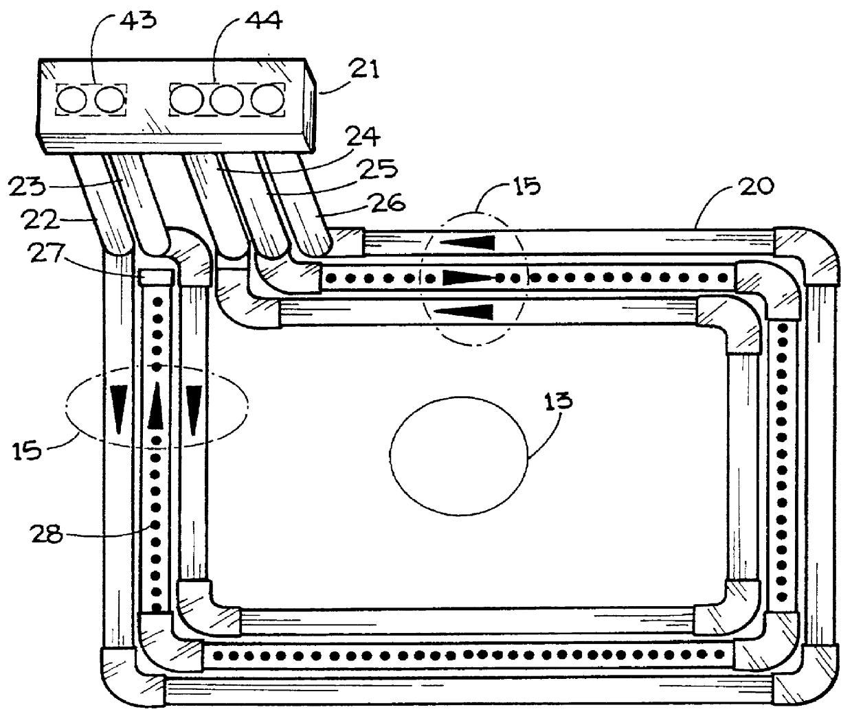 Apparatus and method for washing articles